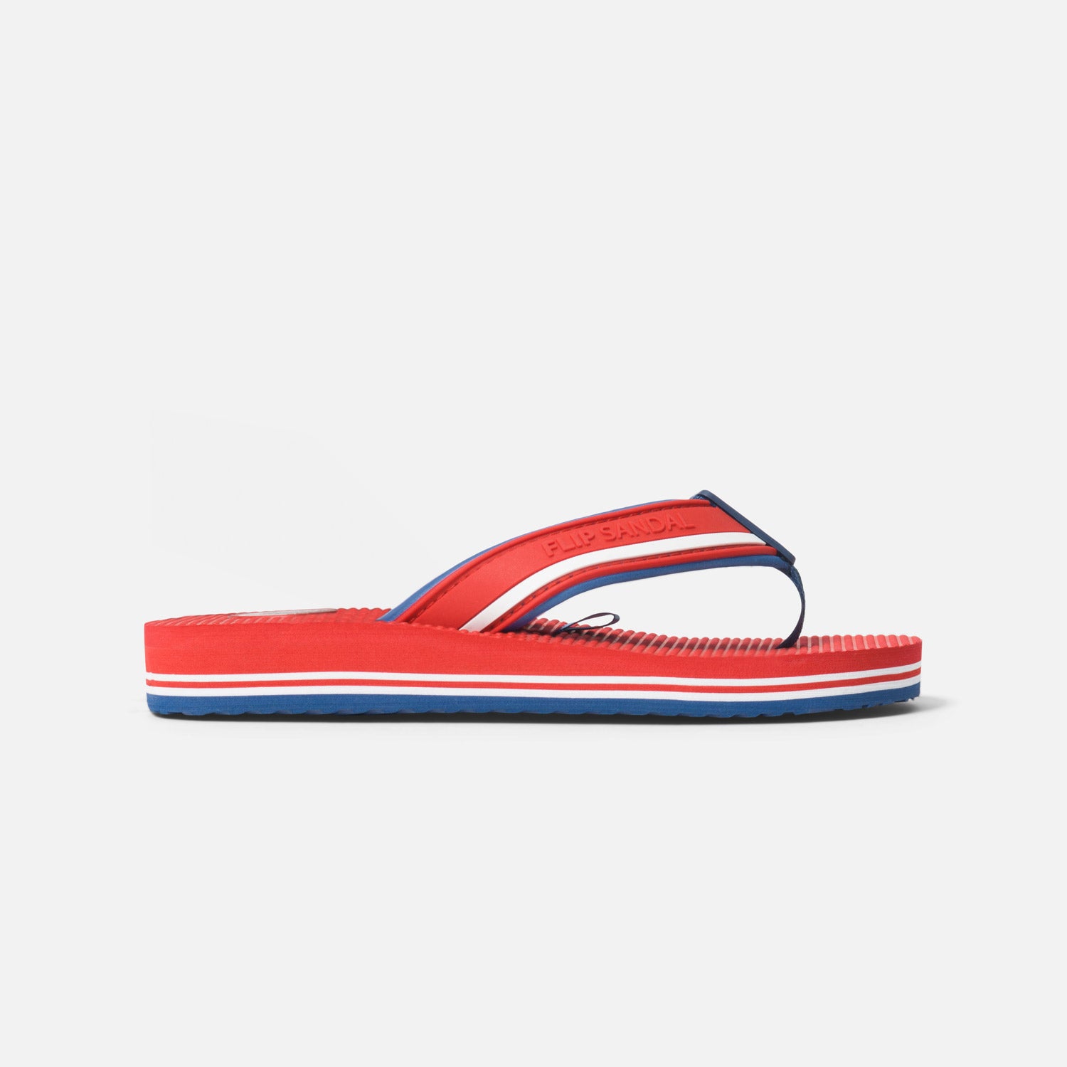 Boys red flip flops on sale